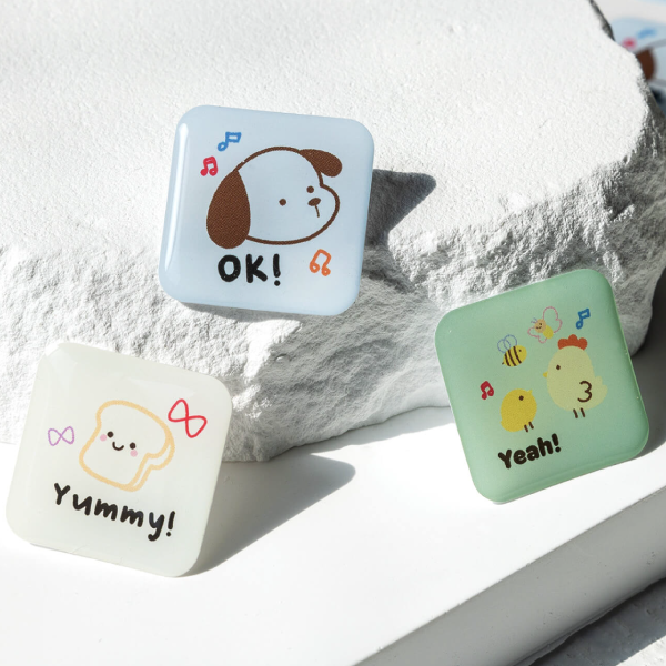 ポッティングシール【角丸四角形】